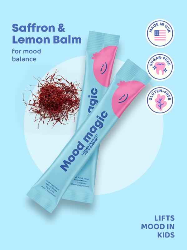 Mood Saffron Pixie Stick | Natural Saffron Mood Booster